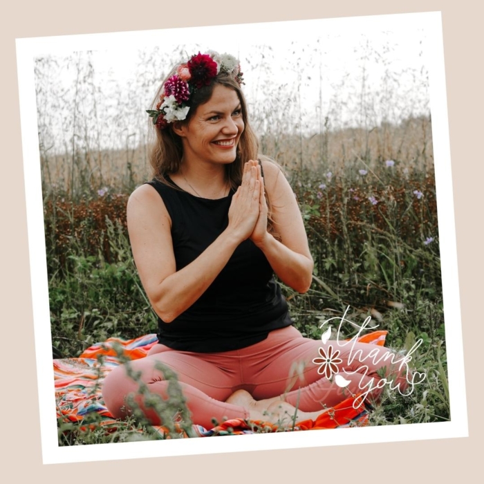 Yoga mit Blumekranz Blumenfeld Sigmaringen 2021