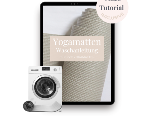 Yogamatte waschen in der Waschmaschine