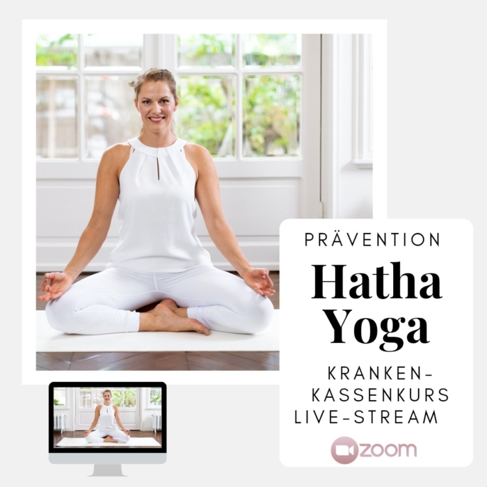 Hatha Yoga Präventionskurs als Live- Onlineseminar